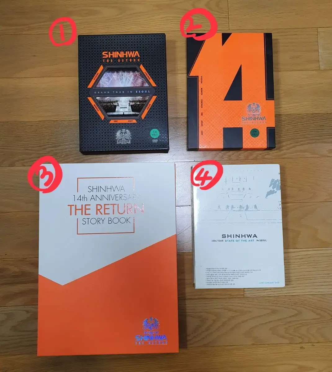 [가격내림/급처]신화 2006, 2012 콘서트, 14주년 dvd등